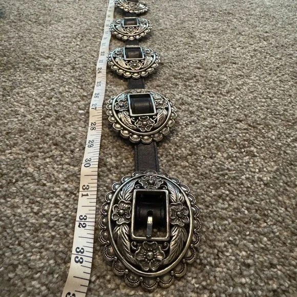 Vintage Brighton Concho belt - Picture 3 of 7